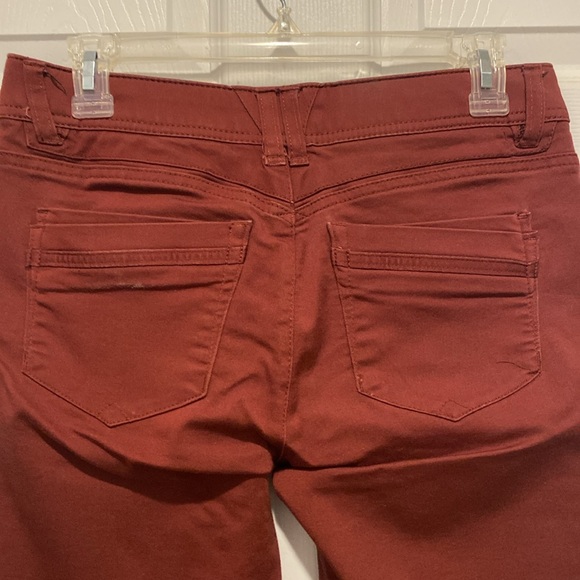 Democracy AB technology, mid rise, ankle cropped, rust jeans - Picture 6 of 6